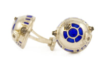 R2D2 Head Cufflinks